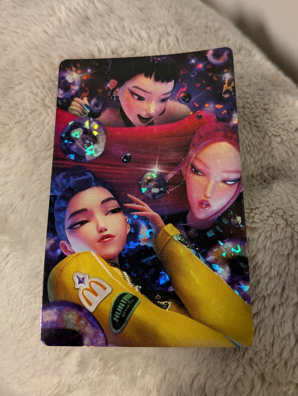 McDonald's HUNTR/X Card (K-pop Demon Hunters)